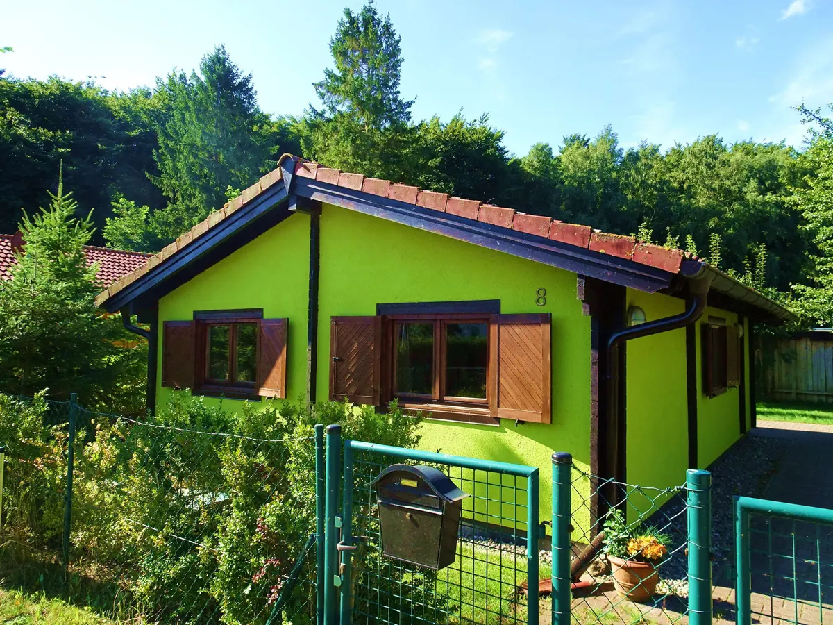 Ferienhaus Heiterkite – gemütliches Blockbohlenhaus in Loissin