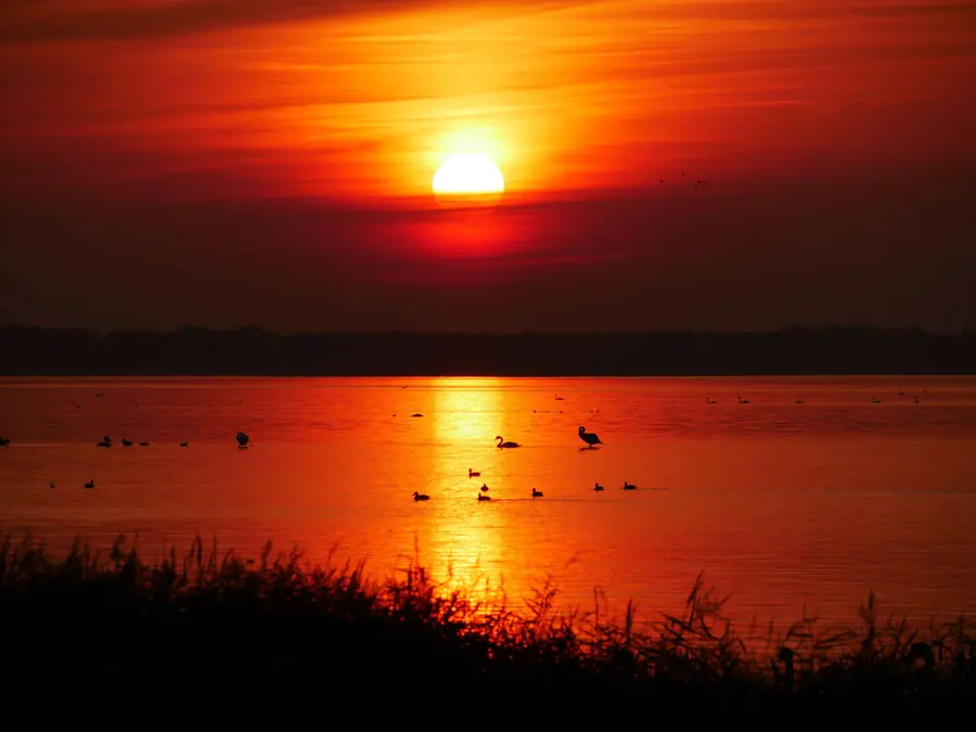 Herrliche Sonnenuntergänge